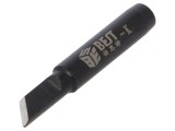 V&acirc;rf tip cuțit nichelat dublu strat pentru ciocan de lipit BEST