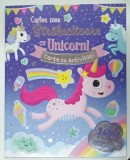 CARTEA MEA STRALUCITOARE CU UNICORNI , CARTE DE ACTIVITATI , PESTE 100 DE ABTIBILDURI , 2024