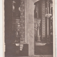 bnk cp Manastirea Curtea de Arges - Interior - Nartica - circulata 1931