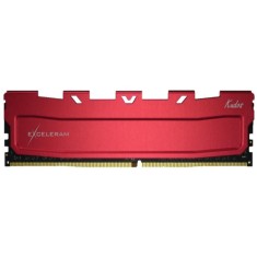Memorie RAM Desktop Exceleram Red Kudos 8GB DDR4, 3600 Mhz, CL18, 1.35V foto