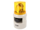 Sirenă cu lumină rotativă 24VDC, IP54