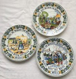 Set - Farfurii - Delft Policrom - Royal Goedewaagen - 4 Anotimpuri