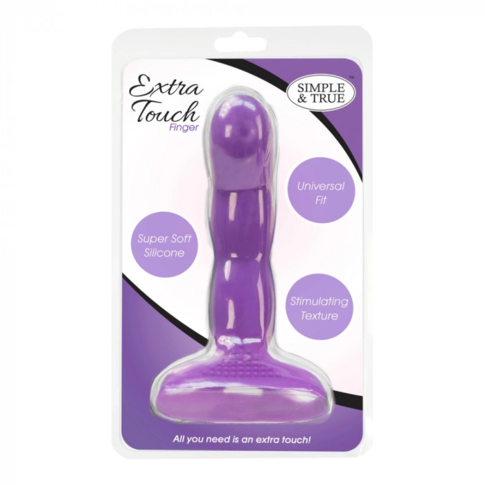PowerBullet - Extra Touch Finger Cover Violet