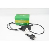 Alimentator furtun luminos, IP44, pentru instalatie Craciun rezista pana la 50 m, eMazing, 8 jocuri de lumini, fir negru
