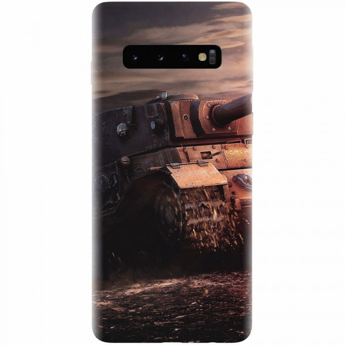 Husa silicon pentru Samsung Galaxy S10 Plus, ARL Tank Of Military