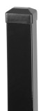 Stĺpik Strend Pro EUROSTANDARD, 2600/60x40/1,50 mm, antracit, hranat&yacute;, čiapočka, Zn+PVC, RAL7016