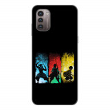 Husa compatibila cu Nokia G21 Silicon Gel Tpu Model Demon Slayer Team