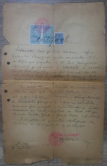 Certificat infirmiera din perioada WWII// Cluj 1941 foto