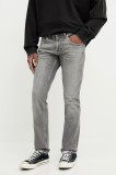 Tommy Jeans jeans bărbați, culoarea gri, DM0DM21379