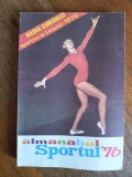 Almanahul Sportul 1976 , coperta si articol Nadia / R4P2F