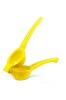 Storcător manual de citrice, aluminiu, galben, 22x7,4x5,6cm, Oem