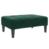 Cumpara ieftin Taburet, verde inchis, 77x55x31 cm, catifea
