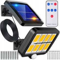 Lampa Solara cu Telecomanda MRG MGL8 , 160 Led, Led Cob, cu Cablu, 30W C1201