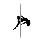 Bară de dans OUCH! Dance Pole, pentru jocuri erotice de striptease, &icirc;nălțime reglabilă 215 - 279 cm