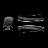 Tipsuri unghii 20buc - Perfect Square, transparente, Mix, AMAZING SHINE