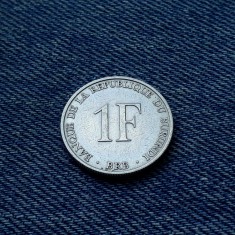 1o - 1 Franc 1976 Burundi / primul an de batere
