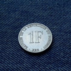 1o - 1 Franc 1976 Burundi / primul an de batere