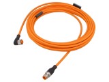 Cablu LUMBERG AUTOMATION M12 4 pini 7,5m 30VDC pentru senzori și automatizări