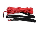 Cablu sintetic pentru troliu Power Force ATV QUAD, rosu, 5 mm x 15 m Cod Produs: MX_NEW PF 26 700 1014ML