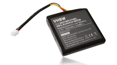 &amp;Icirc;nlocuire baterie GPS VHBW pentru TomTom XLHS416*08338, KM1, 6027A0117401 - 700mAh, 3.7V foto