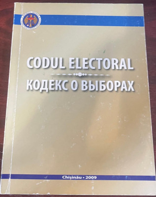 Codul electoral al Republicii Moldova foto