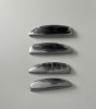 Ornamente Manere Inox Logan 2004-2008, Set 4 Bucati, Banda Adeziva Inclusa