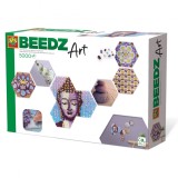 Set 5000 margele de calcat Beedz Art - Zen cu placi hexagonale,+12 ani, SES Creative