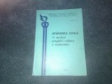 APARAREA CIVILA IN SPRIJINUL PREGATIRII MILITARE A STUDENTELOR
