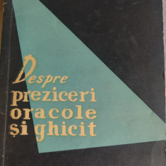 Pavel Nicoară - Despre preziceri oracole și ghicit