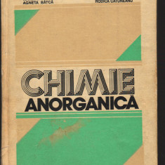 C10066 - CHIMIE ANORGANICA - GHEORGHE MARCU, M. BREZEANU, BEJAN, ....