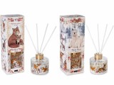 Set 2 parfumuri camera Craciun multiarome cm 7 x 7 x 22 H, 100 ml