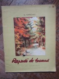 RAPSODII DE TOAMNA - G. Topirceanu - MARCELA CORDESCU (ilustratii) - 1954, 31p., ACS