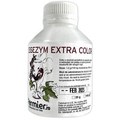 Enzime Essezym Extra Color 20 gr (pentru struguri rosii, enzime premium extractie culoare) foto