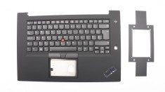 Carcasa superioara cu tastatura palmrest Laptop, Lenovo, ThinkPad X1 Extreme 1st Gen Type 20MF, 20MG, 01YU798, 01YU799, 46M.0DYCS.0054, 460.00DY08.000