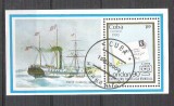 Cuba 1990 Ships, UPU, perf. sheet, used AA.038, Stampilat