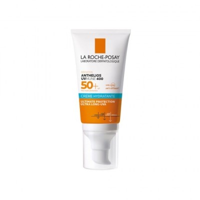 LA ROCHE POSAY Anthelios UVmune 400 Cremă hidratantă SPF50+, cremă hidratantă cu protecție solară, cu aromă 50ml foto