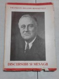 DISCURSURI SI MESAGII - FRANKLIN DELANO ROOSEVELT