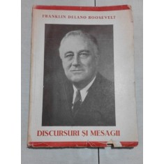 DISCURSURI SI MESAGII - FRANKLIN DELANO ROOSEVELT