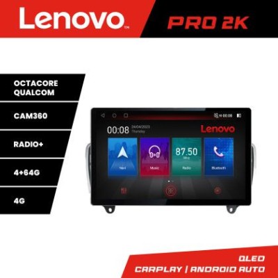 Navigatie Mercedes ML W166 NTG4.5 K-W166 Lenovo PRO 4+64 13 inch 2K android 4G DSP gps internet CarStore Technology foto