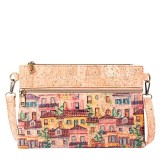 Cumpara ieftin Geanta din pluta cu buzunar Houses