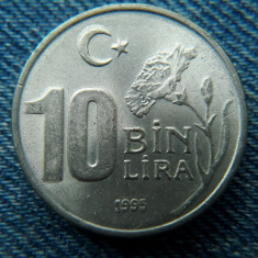 2q - 10 BIN Lira 1995 Turcia / lire