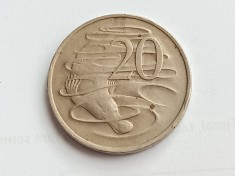 C50 - Moneda foarte veche - 20 centi - Australia - 1975