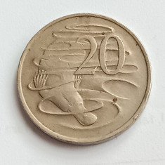 M3 C50 - Moneda foarte veche - 20 centi - Australia - 1975