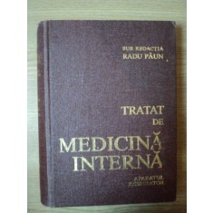 TRATAT DE MEDICINA INTERNA , APARATUL RESPIRATOR VOL. I sub redactia lui RADU PAUN , Bucuresti 1983