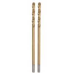 Burghiu pentru metal, nitrura de titan, 2 buc, 3.5 mm, Jufisto