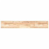 Raft suspendat, 160x20x2 cm, lemn masiv de acacia netratat