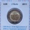 Luxembourg 2 euro 2011 UNC - Jean - km 116 - cartonas personalizat D12701