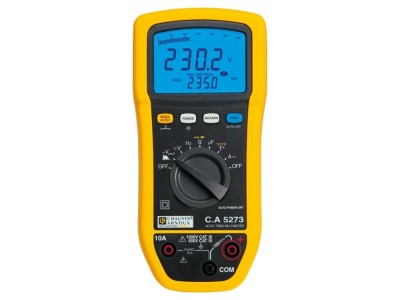 Multimetru digital LCD True RMS 6000 foto