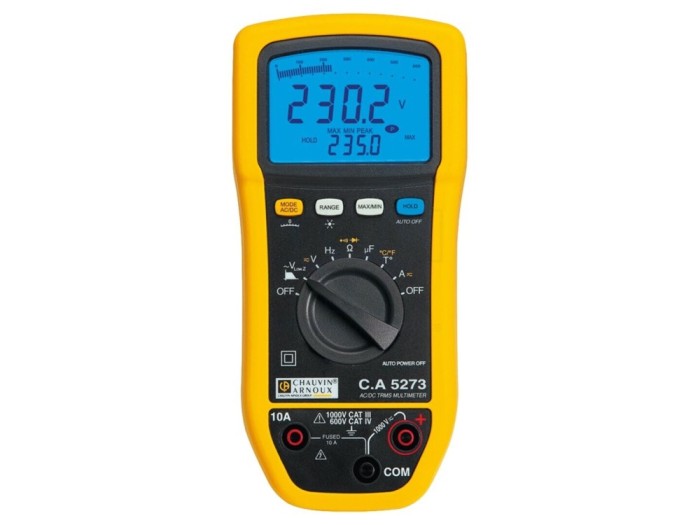 Multimetru digital LCD True RMS 6000