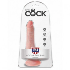 Dildo King Cock 6? Cock with Balls 15 cm foto